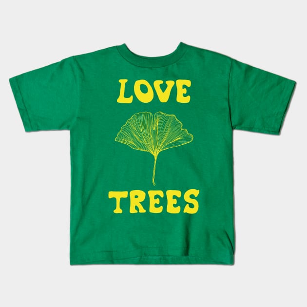 Love trees Kids T-Shirt by MarjolijndeWinter